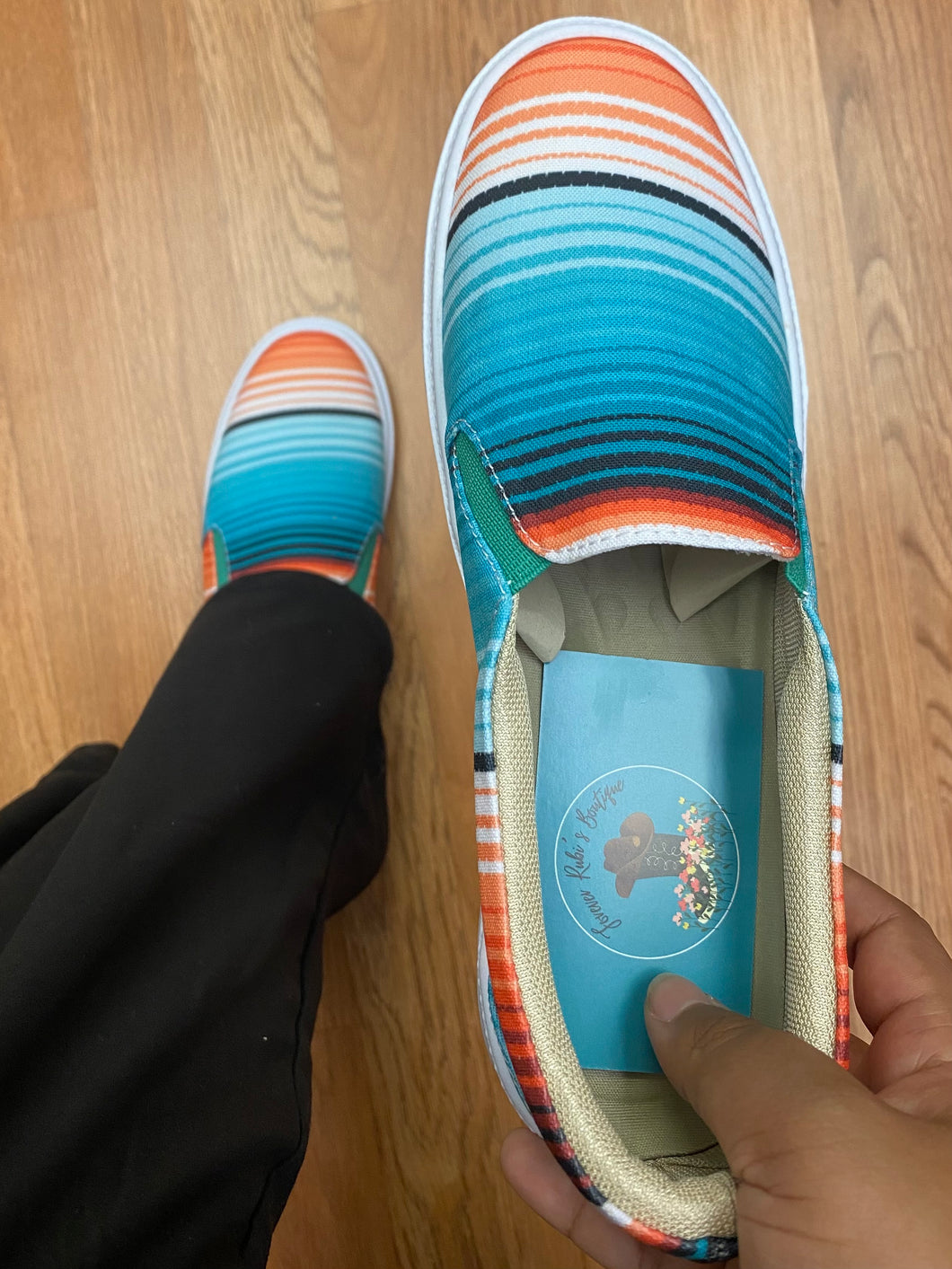 “Ride In The Wind” Slip Ons